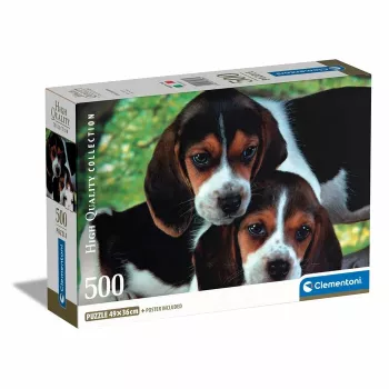 Clementoni High Quality Collection Close Together dėlionė 500 vnt. Gyvūnai