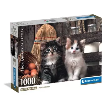 Clementoni High Quality Collection 39943 dėlionė 1000 vnt. Gyvūnai