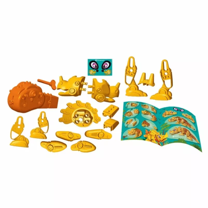 Clementoni Dino Bot Triceratops Junior – robotinis dinozauras, 5 m.