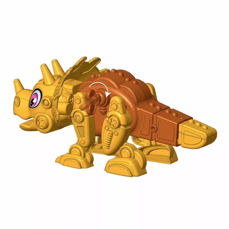 Clementoni Dino Bot Triceratops Junior – robotinis dinozauras, 5 m.