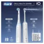 Oral-B iO4 & OxyJet burnos priežiūros centras, baltas