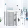 Oral-B iO4 & OxyJet burnos priežiūros centras, baltas