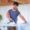 Polti Vaporella Quick & Comfort QC110 Lygintuvas su garais, nerūdijančio plieno padas, 2200 W, žalia, balta