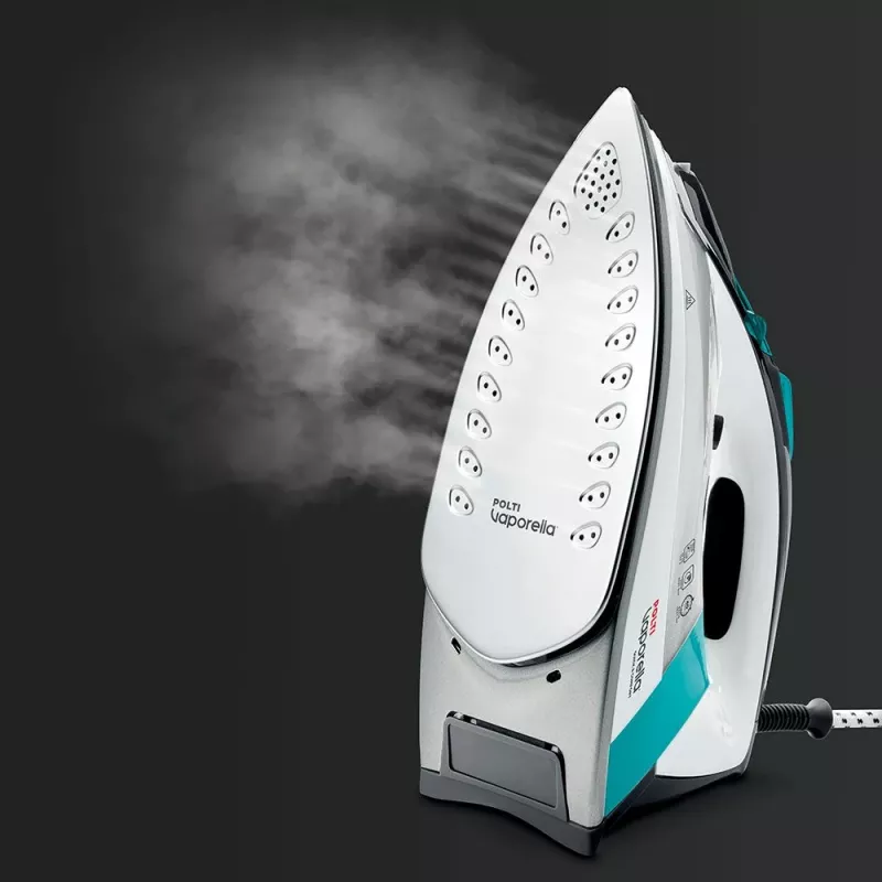Polti Vaporella Quick & Comfort QC110 Lygintuvas su garais, nerūdijančio plieno padas, 2200 W, žalia, balta