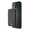 Cellularline MAG 5000 belaidis power bank, 5000 mAh, juodas