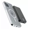 Cellularline MAG 5000 belaidis power bank, 5000 mAh, juodas