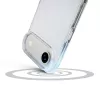 Cellularline Clear Protect – kietas iPhone dėklas su guminiais kraštais