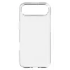Cellularline Clear Protect – kietas iPhone dėklas su guminiais kraštais