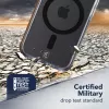 Cellularline Clear Protect – kietas iPhone dėklas su guminiais kraštais