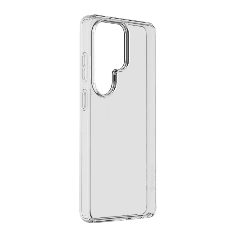 Cellularline Clear Protect kietas dėklas su guminiais kraštais, skirtas Galaxy S26 Ultra