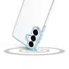 Cellularline Clear Protect - Kietas dėklas su guminiais kraštais Samsung Galaxy S26+