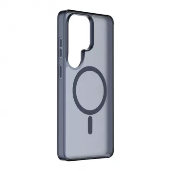Cellularline FROSTY MAG dėklas Galaxy S26 Ultra – pusiau permatomas, matinis paviršius, spalvoti kraštai, suderinamas su Qi2 ir magnetiniais priedais