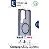 Cellularline FROSTY MAG dėklas Galaxy S26 Ultra – pusiau permatomas, matinis paviršius, spalvoti kraštai, suderinamas su Qi2 ir magnetiniais priedais