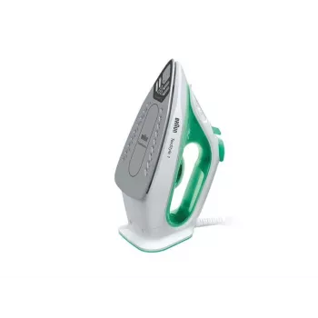 Braun TexStyle 1 SI 1040 GR lygintuvas su keraminiu padu, 2000 W, žalia, balta