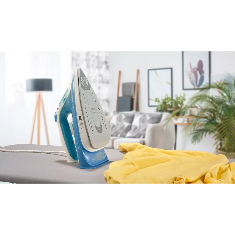 Braun FI 3144 BL lygintuvas su garu Keraminis padas 2400 W Mėlyna