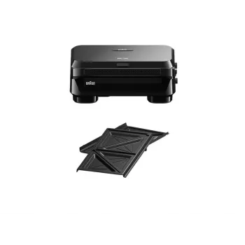 Braun Snack Maker 5 SM5000 sumuštinių keptuvė 800 W Juoda