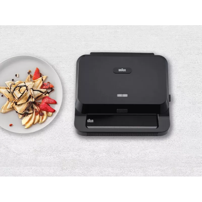 Braun Snack Maker 5 SM5000 sumuštinių keptuvė 800 W Juoda