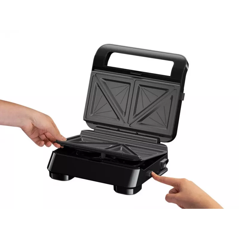 Braun SnackMaker 5 SM5005 sumuštinių ir vaflių keptuvė 800 W sidabrinė