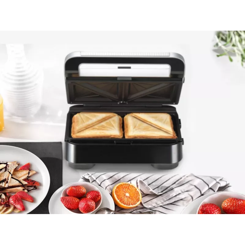 Braun SnackMaker 5 SM5005 sumuštinių ir vaflių keptuvė 800 W sidabrinė