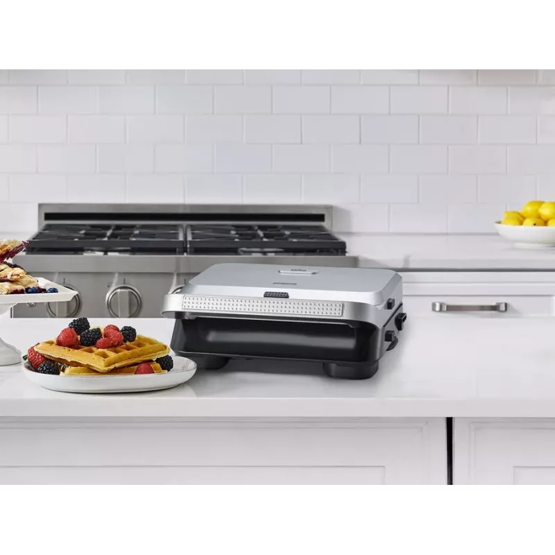 Braun SnackMaker 5 SM5005 sumuštinių ir vaflių keptuvė 800 W sidabrinė