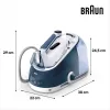 Braun CareStyle 5 IS5245BL 2400 W 2 L Eloxal padas Mėlyna