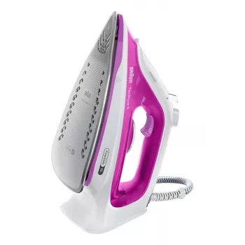 Braun TexStyle 5 SI 5225 lygintuvas su garais 2500 W Rožinis, Baltas