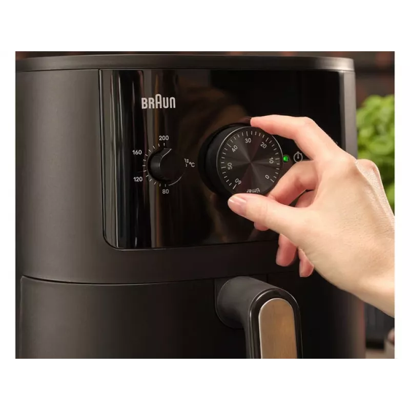 Braun Multi Fry 3 Single 4.3 L 1500 W Karšto oro gruzdintuvė Juoda