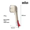 Braun GS 3012 nešiojamas drabužių garintuvas 0,07 L 1100 W smėlio spalvos