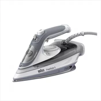 Braun TexStyle 5 SI5078GY lygintuvas su EloxalPlus padu, 2800 W, pilka, balta