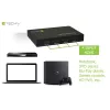 Techly HDMI 4x1 Multivizorius su vientisu perjungimu