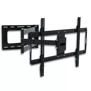 Techly plonas sieninis laikiklis televizoriui 32-70 colių LCD LED juodas, 81,3 cm (32 inch), 177,8 cm (70 inch), 45 kg, 600 x 400 mm, -10 - 5°