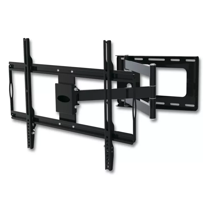 Techly plonas sieninis laikiklis televizoriui 32-70 colių LCD LED juodas, 81,3 cm (32 inch), 177,8 cm (70 inch), 45 kg, 600 x 400 mm, -10 - 5°