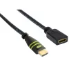Techly HDMI High Speed su Ethernet prailginimo kabelis 4K 60Hz M / F 5,0 m