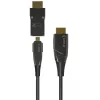 Techly HDMI A/A Micro HDMI AOC šviesolaidinis kabelis 4K 50m