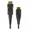 Techly HDMI A/A Micro HDMI AOC šviesolaidinis kabelis 4K 50m