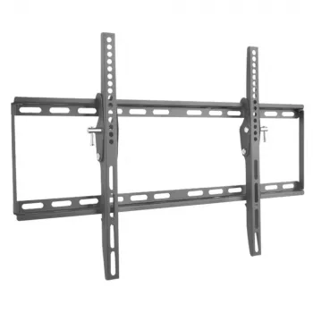 Techly fiksuotas sieninis laikiklis LED TV LCD 40-65 colių, 165,1 cm (65 col.), 200 x 200 mm, 600 x 400 mm, -12 - 0°, metalinis, juodas