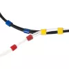 Techly Velcro ritinėlis kabelių tvarkymui 10m ilgio 20mm pločio juodas