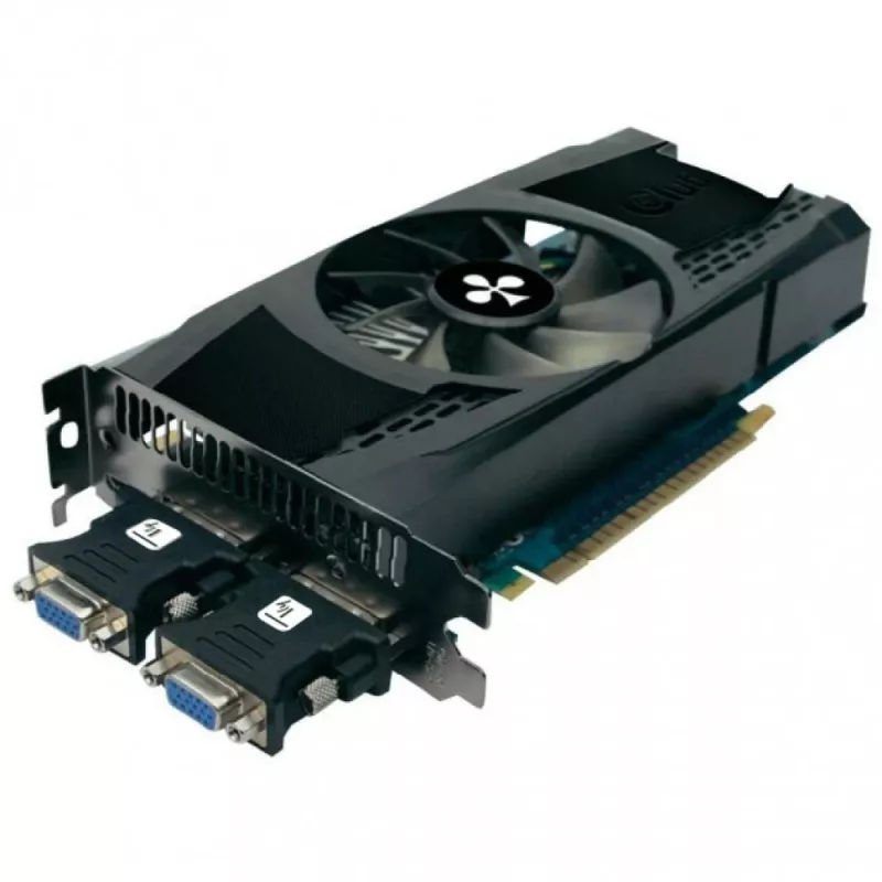Techly DVI vyriškas / VGA moteriškas analoginis vaizdo adapteris juodas, DVI-A, VGA