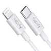 Techly įkrovimo ir sinchronizavimo laidas USB-C į Lightning 1 m baltas