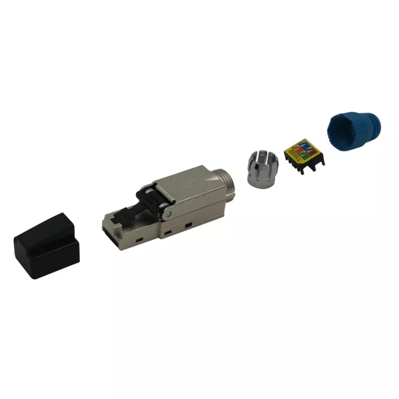 Techly IWP-8P8C-CAT81STY RJ45 kištukas, smėlio spalvos