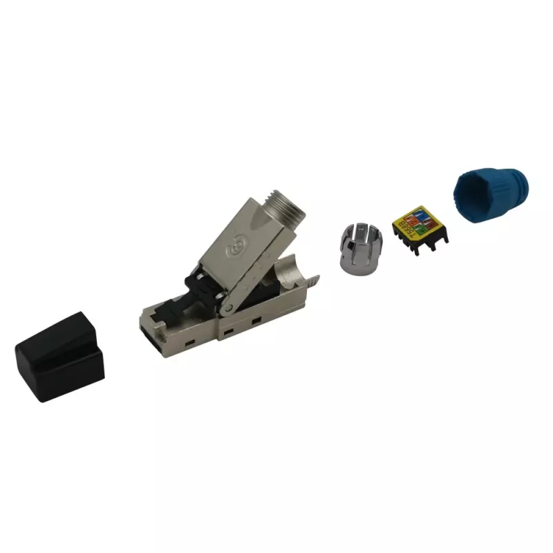 Techly IWP-8P8C-CAT81STY RJ45 kištukas, smėlio spalvos