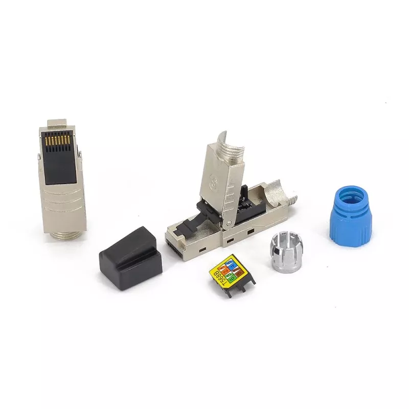 Techly IWP-8P8C-CAT81STY RJ45 kištukas, smėlio spalvos