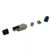 Techly IWP-8P8C-CAT81STY RJ45 kištukas, smėlio spalvos