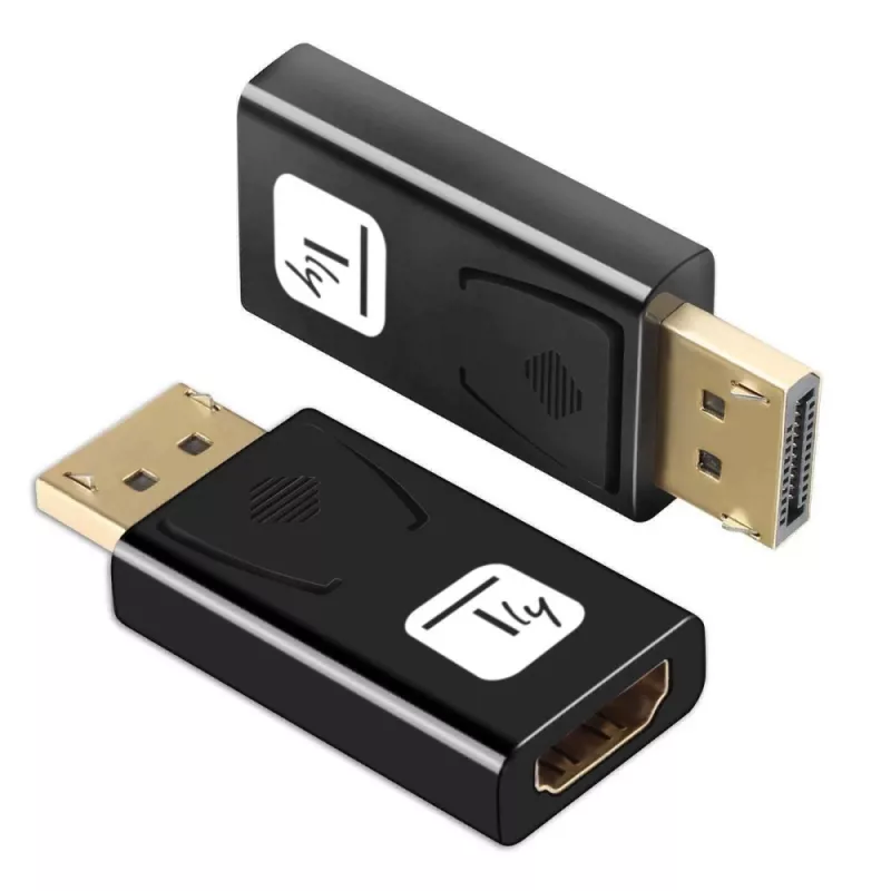 Techly IADAP DSP-2124K keitiklis iš DisplayPort į HDMI, juodas