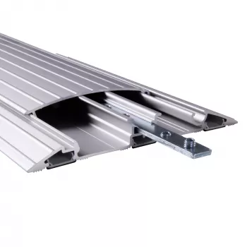 Dataflex Addit kabelių apsauga 118 cm – tiesi 452, sidabrinė, aliuminis, 500 kg, 2 cm, 145 mm, 180 mm