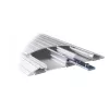 Dataflex 492 sidabrinė metalinė jungiamoji juostelė