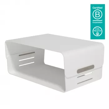 Dataflex Addit Bento® reguliuojamas monitoriaus stovas - 120, ant stalo, 20 kg, aukščio reguliavimas, pilka, balta