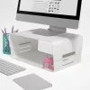 Dataflex Addit Bento® reguliuojamas monitoriaus stovas - 120, ant stalo, 20 kg, aukščio reguliavimas, pilka, balta