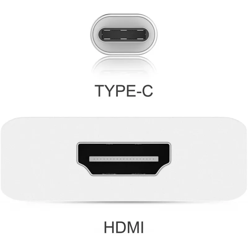 Techly USB 3.1 Type C į HDMI 1.4 adapteris, 3.2 Gen 2 (3.1 Gen 2), USB Type-C, HDMI išvestis