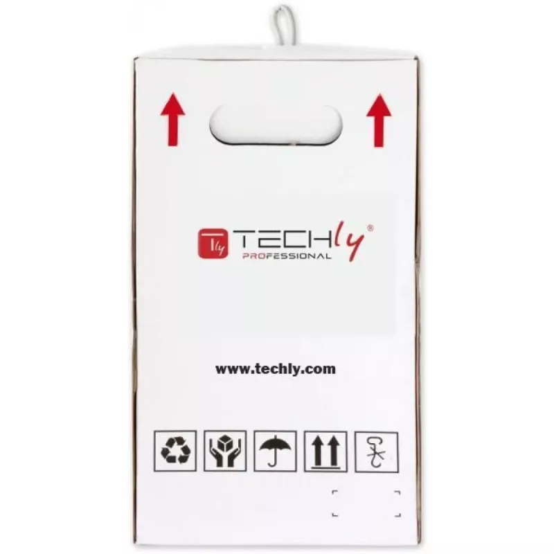 Techly ITP-C6U-FL tinklo kabelis 305 m Cat6 U/UTP (UTP) pilkas